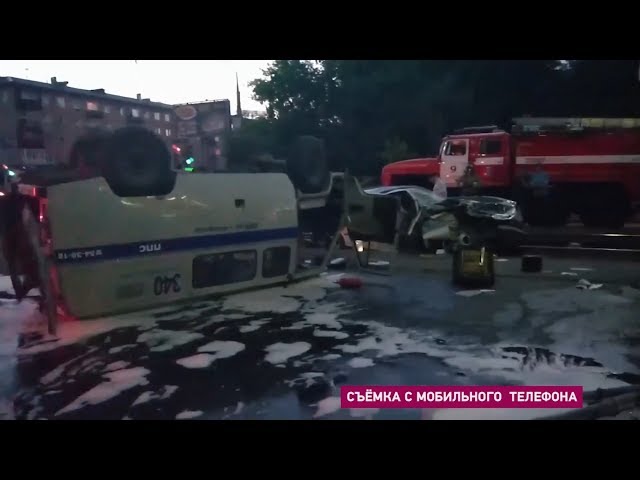 Полицейская погоня закончилась страшным ДТП