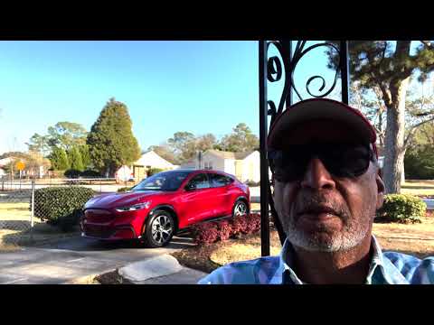 Thumbnail for Best Detailed Walkaround 2021 Ford Mustang Mach E Premium AWD Crossover by SUV, Ford Mustang, Car, Minivan, Van