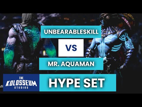 CAN MR. AQUAMAN FINALLY DEFEAT UNBEARABLESKILL?! - Kolosseum Season 3 Mortal Kombat X Hype Set