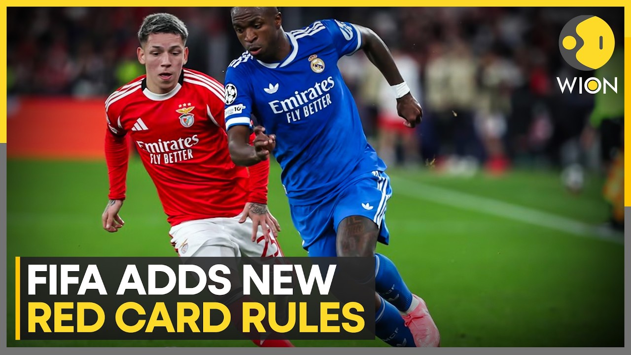 FIFA Brings Tough New Red Card Rules Ahead Of 2026 World Cup | WION