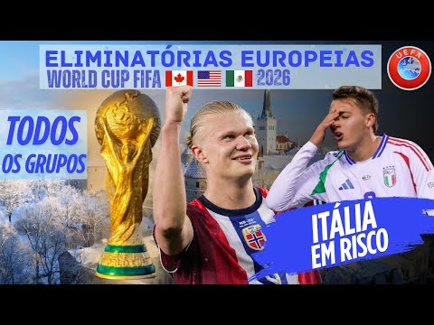 EUROPEAN QUALIFIERS | ALL GROUPS Standings | ITALY Suffers; NORWAY and CROATIA Shine