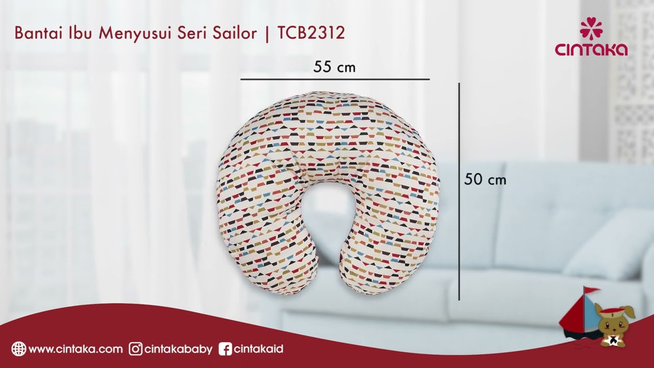 Bantal Ibu Menyusui Sailor Series