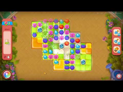 Gardenscapes Level 10987 (Hard) No Boosters