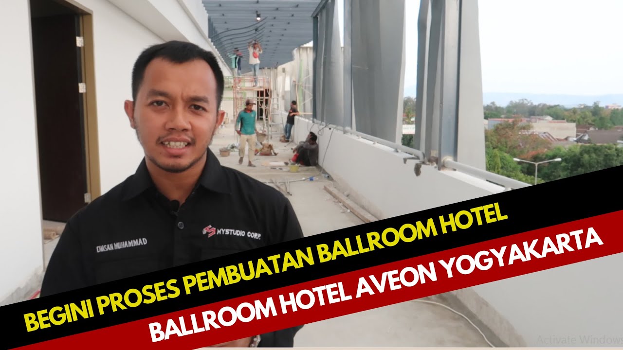 PROSES PEMBUATAN BALLROOM HOTEL AVEON | BEGINI CARA MEMBUAT PANEL ABSORBER UNTUK BALLROOM HOTEL