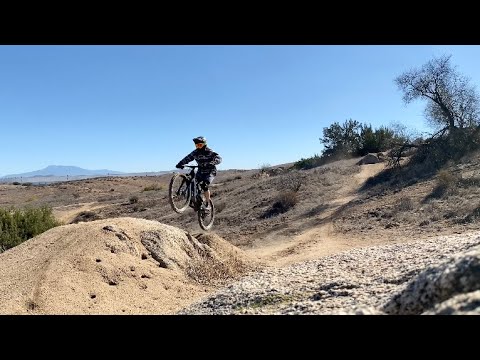 First ride impressions of the 2022 Santa Cruz Bronson. Riding at Sycamore Canyon in Riverside. #mtb