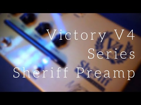 Victory Amps V4 The Sheriff Preamp 2018 - Present - Gold image 5