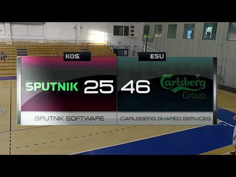 Sputnik Software vs Carlsberg Shared Services - VII kolejka - Poznań - Koszykarska Liga Biznesu
