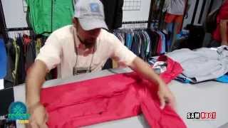 Best way to fold a rain jacket by Dave from Simms Fishing