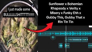 Cover art for sunflower x bohemian rhapsody x verity x gubby this x funky ehh x Rin tin tin