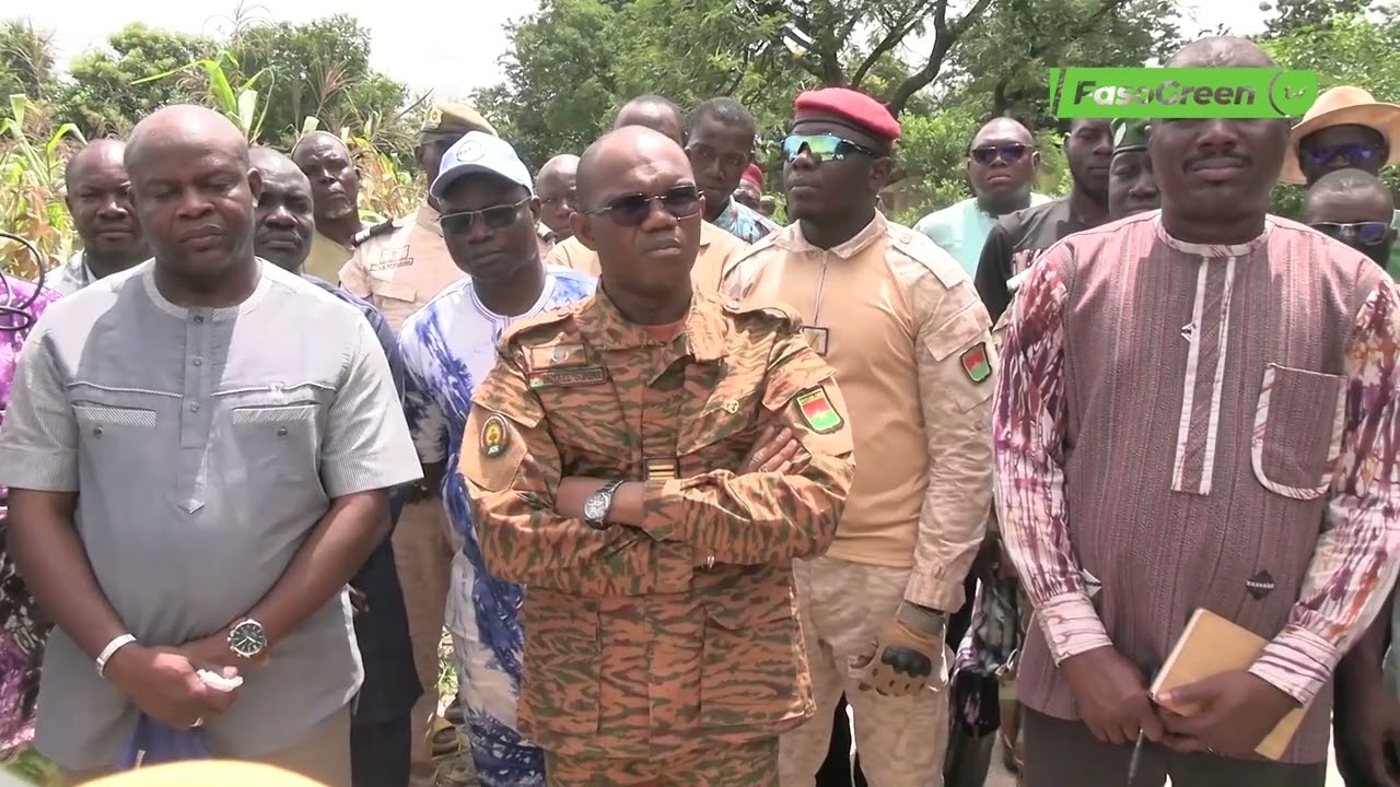 Suivi de la campagne agro-pastorale : Le ministre d'État Ismaël SOMBIÉ dans le Guiriko