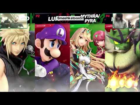Scubbss & @pinkbombo91 (G) vs. B3AN & Cubeilos (R) - Winners Quarters - Smashkatoon 57