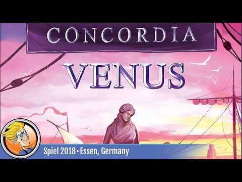 Concordia Venus — game overview at SPIEL '18