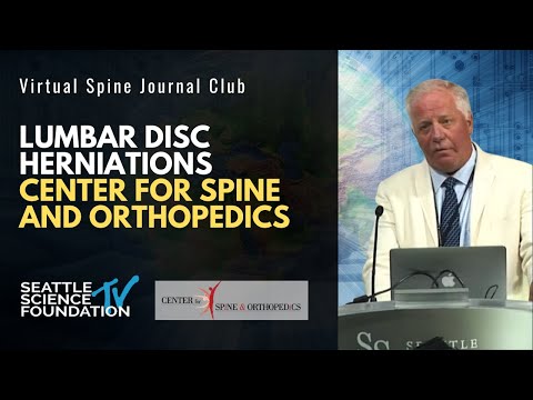 Lumbar Disc Herniations: Center for Spine and Orthopedics | Moderated by Dr. Michael Janssen