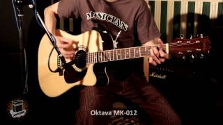 Video thumbnail for Oktava MK-012 on Ac.Guitar Mitchell MD 200 SCE by AmpsOnAir