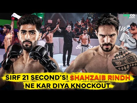 DON'T BLINK! Shahzaib Rind Delivers Devastating 21-Sec KO - Best of Karate Combat