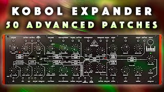 Video thumbnail for Behringer Kobol Expander Modular Patches Sound Demo. No Talk by Anton Anru