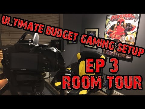 THE ULTIMATE BUDGET GAMING SETUP PROJECT EP 3 ROOM TOUR! (My Crazy setup 2017)