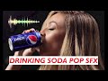 Drinking Soda SFX Sound Effects HD Royalty Free