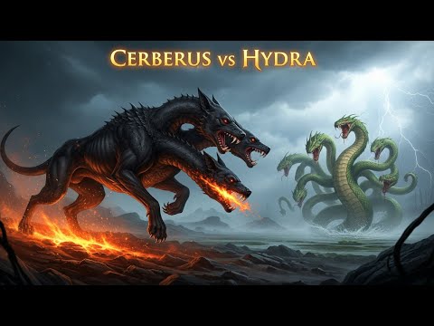 Cerberus vs Hydra 🔥 The Ultimate Legendary Beast Battle