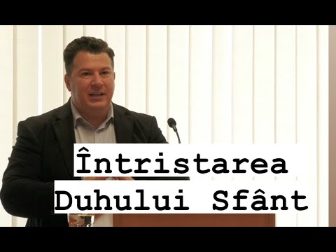 Întristarea Duhului Sfânt | Dorin Florea