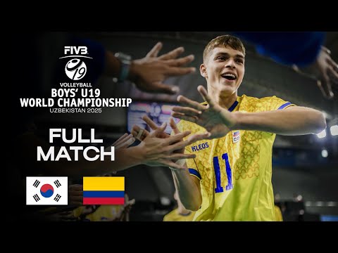 Korea vs. Colombia - Pool D | Boys' U19 World Champs 2025 - Full Match