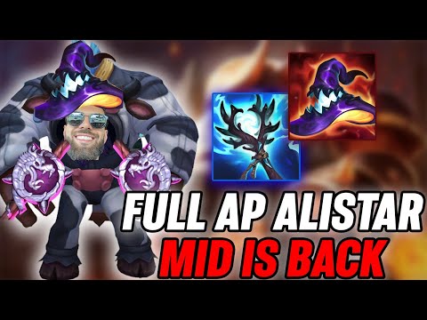 FULL AP ALISTAR MID LANE IS BACK BABYYYY | Alicopter