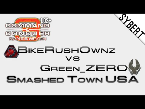 BikeRushOwnz[N] vs Green_ZERO[Z] - Smashed Town USA - Kane's Wrath(1.02+)