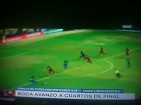 ► Golazo de Pablo Pérez | Boca Juniors vs Cerro Porteño 3-1 Copa Libertadores 2016 | 05-05-16