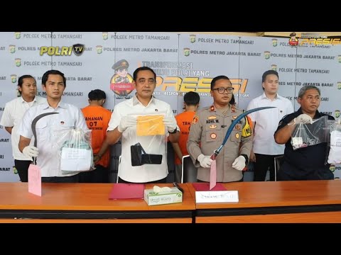 PRESISI UPDATE : POLSEK METRO TAMANSARI AMANKAN 4 PELAKU BEGAL 05/03/2024 16.00
