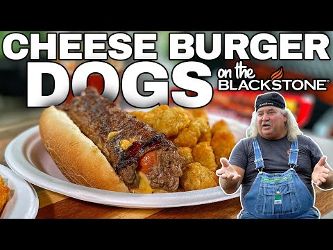 Cajun Cheeseburger Dogs with Bruce Mitchell | Blackstone Griddle