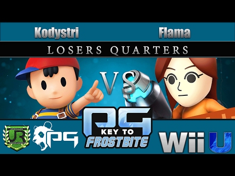 PG Key to Frostbite LOSERS QUARTERS - Kodystri (Ness) vs Flama (Mii Gunner)