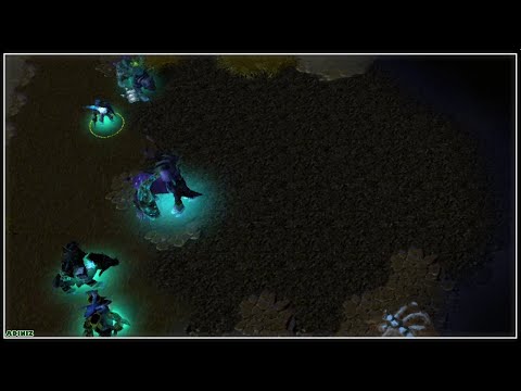 Warcraft 3 FIGHT CLUB - Archimonde VS Cenarius and Allies