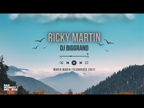RICKY MARTIN - MARIA  (DJ BigGrand TechHouse Edit) #techhouse #techhousemusic #rickymartin #maria
