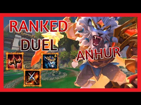 SMITE DUEL - ANHUR - EL LEON ANDA SUELTO