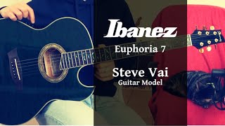 Video thumbnail for Ibanez Euphoria EP7 - Steve Vai Guitar Model - Guitar Solo by Drop D