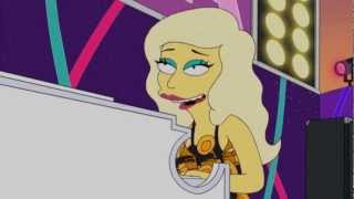 LADY GAGA - Little Monsters &#39;The Simpsons&#39;