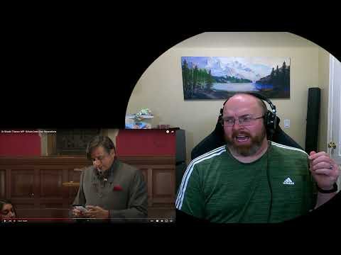 Dr Shashi Tharoor MP - Britain Does Owe Reparations - (US) American Reacts