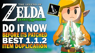 NEW Incredibly EASY Item Duplication Glitch For Zelda Tears Of The Kingdom 1.1.2