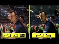 EA Sports FC 24 PS4 Pro vs PS5 Graphics Comparison #eapartner