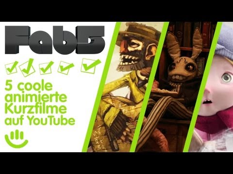 5 coole animierte Kurzfilme auf YouTube - Fab5