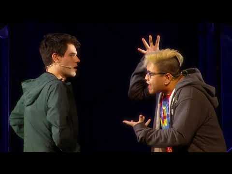 The Lightning Thief trailer image suggesting a climactic ensemble moment