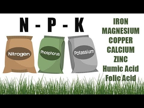 Lawn Fertilizer NPK Numbers