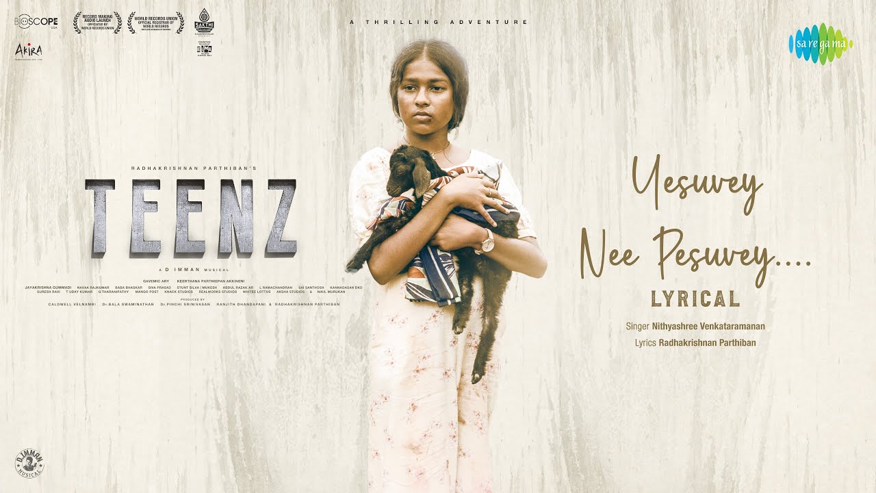 Yesuvey Nee Pesuvey Song Lyrics | Teenz 2024 | Nithyashree Venkataramanan