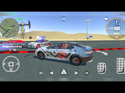 Car Simulator Japan Multiplayer - Driving Toyota Camry - Car simulator - Car Games Android Gameplay