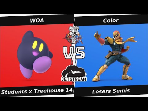 Students x Treehouse 14 Losers Semis - WOA (Kriby) Vs Color (Cpt Falcon) - SSBU