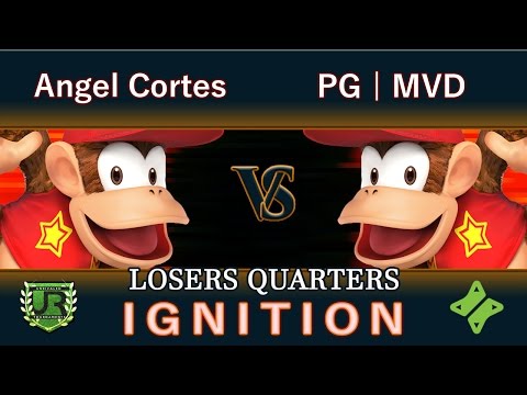 Ignition #33  LOSERS QUARTERS - Angel Cortes (Diddy Kong) vs PG | MVD (Diddy Kong)