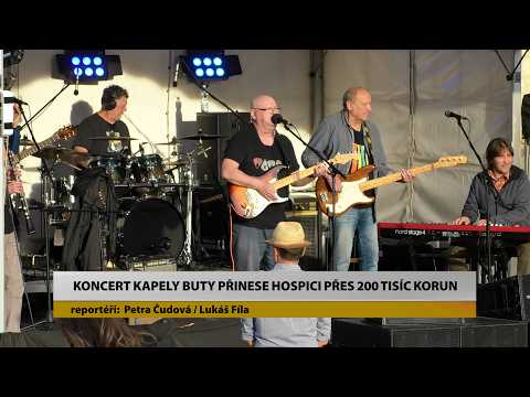 Koncert kapely Buty přinese hospici přes 200 tisíc korun