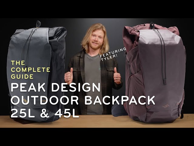Vidéo PEAK DESIGN OUTDOOR BACKPACK 25L ECLIPSE
