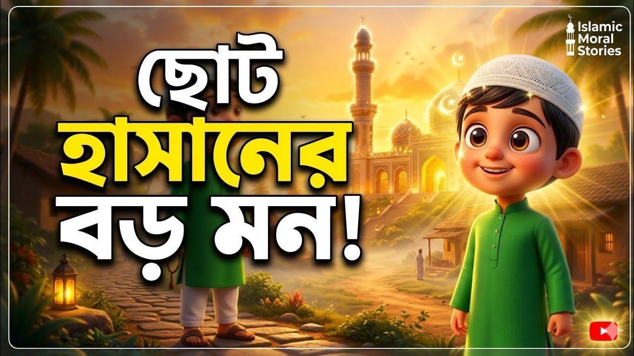 ছোট হাসানের বড় মন! 🕋 | শিক্ষণীয় ইসলামিক কার্টুন | Islamic Moral Story Cartoon 2026😲 