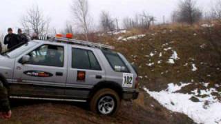 preview picture of video 'Jeep Cherokee i Opel Frontera Giżycko 2009'